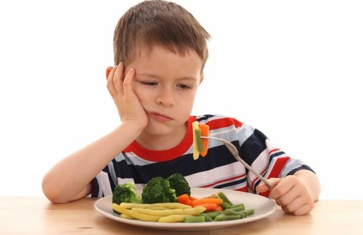 Pada anak-anak, cacingan menyebabkan kurang nafsu makan